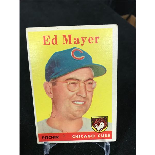 1958 TOPPS NO. 461 ED MAYER