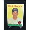 Image 1 : 1958 TOPPS NO. 456 DICK BROWN