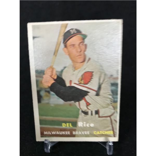1957 TOPPS NO. 193 DEL RICO