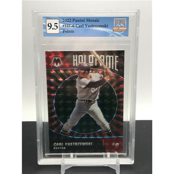 CARL YASTRZEMSKI MOSAIC PRIZM GCG 9.5