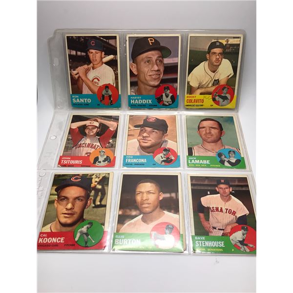 1960'S TOPPS BASEBALL CARD LOT