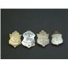 Image 1 : Four Firemen's Badges