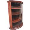 Image 1 : Dr. McLeans Curved Glass Showcase Cabinet