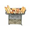 Image 1 : Grocery Store Wire Bread Rack on wheels