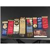 Image 1 :  8 Fireman's Convention Ribbons 