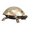 Image 1 : Figural Hotel Bell, Turtle. Mother of Pearl Shell