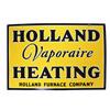 Holland Vaporaire Heating, Holland Furnace Co. Sign