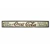 Image 1 : Coca Cola Turn of the Century Canvas Banner