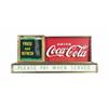 Image 1 : Coca Cola Counter Top Motion Light Up Sign