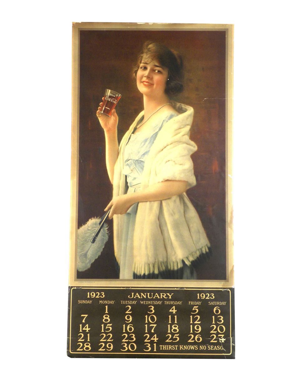 1923 Coca Cola Calendar