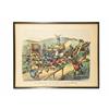 Currier & Ives Darktown Firemen's Print