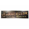 Chancellor Cigar Outdoor Wood Sign