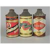 Image 1 : Three Cone Top Beer Cans