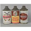 Image 1 : Three Cone Top Beer Cans