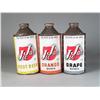 Image 1 : Three Cone Top Jic Jac Soda Cans 