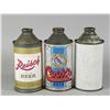 Image 1 : Three Cone Top Beer Cans