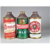Image 1 : Three Cone Top Beer Cans