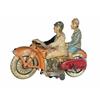 Image 1 : German Tipp Motorcycle Tin Toy