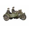 Image 1 : Cast Iron Motorcycle w/side car