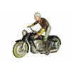 Image 1 : Mac 700 Motorcycle Tin Toy w/rider