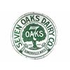 Image 1 : Seven Oaks Dairy Company Porcelain Sign