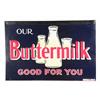 Image 2 : Five Embossed Tin Generic Dairy Signs