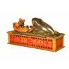 Image 1 : Rare Cast Iron Jonah and the Whale Mechanical Bank