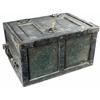 Image 1 : 1800's All Iron Stage Coach Strong Box w/key
