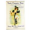 York County Fair at Saco Driving Park Poster