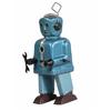 Image 1 : Blue Robot w/Wrench Wind Up Tin Toy