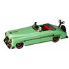Tin Wind Up Toy Car. 1954 Oldsmobile Convertible