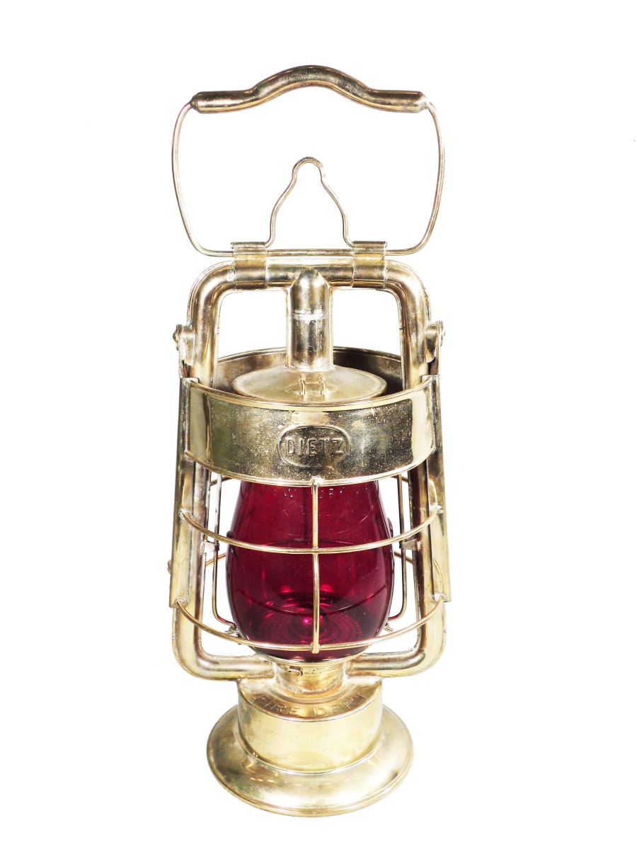 Dietz Brass Fire King Lantern