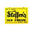 Image 1 : Steffen's Ice Cream Porcelain Sign