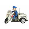 Image 1 : Motorcycle Police Officer Tin Toy