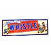 Image 1 : Whistle Soda Embossed Beveled Tin Sign