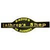 Lathrop's Shop Wood Outdoor Sign