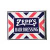 Image 1 : Zepps Hair Dressing/Noonan's Porcelain Flange Sign