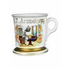 Image 1 : Occupational Shaving Mug, barber shop motif