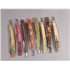 Image 1 : Lot of Eight Celluloid Handled Razors