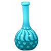 Image 1 : Turquoise Glass Barber Bottle