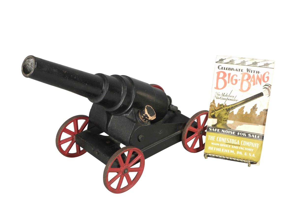 Cast Iron Big Bang Toy Cannon