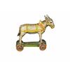 Image 1 : Tin Penny Toy, donkey on wheels