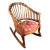 Lollipop Style Oak Rocker