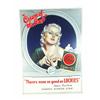 Image 1 : Lucky Strike Cigarettes Cardboard Sign, Jean Harlow