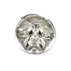Image 1 : Sterling Silver Happy/Sad Face Match Safe