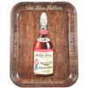 Image 1 : Old Blue Ribbon Whiskey Tin Serving Tray