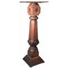 Image 1 : Walnut Newel Post Coin-op Machine Stand