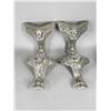 Image 1 : Four Reproduction Cast Claw Footed Cherub Legs
