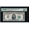 Image 1 : 1928 $5 Dallas FRN PMG 64EPQ