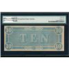 Image 2 : 1864 $10 T-68 Confederate PMG 64EPQ